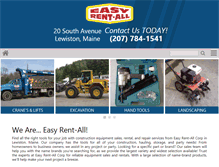 Tablet Screenshot of easyrentall.com